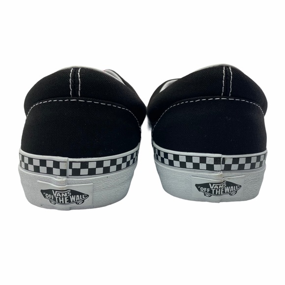 NWT Vans Check Foxing Black White Sz 9 - Picture 4 of 6